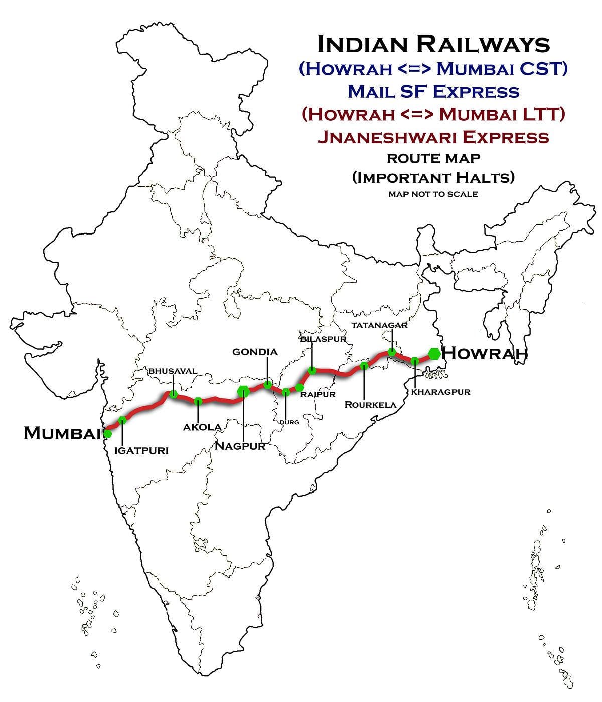 நாக்பூர்-மும்பை எக்ஸ்பிரஸ் நெடுஞ்சாலை வரைபடம்