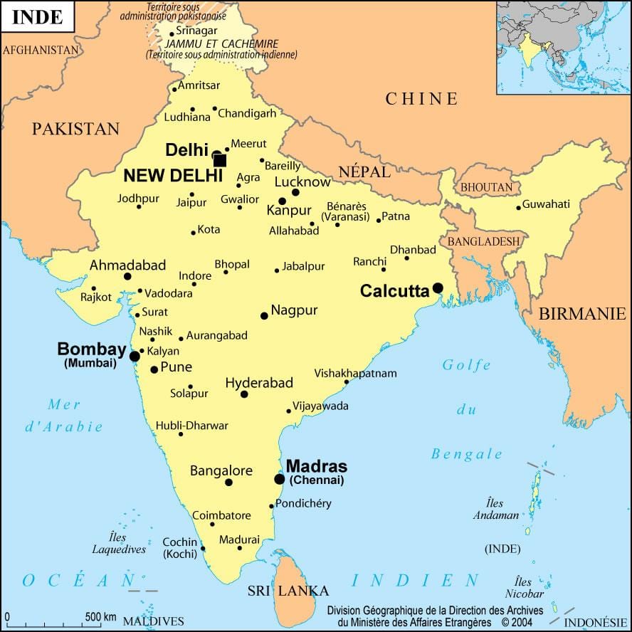 மும்பை உலக வரைபடம்