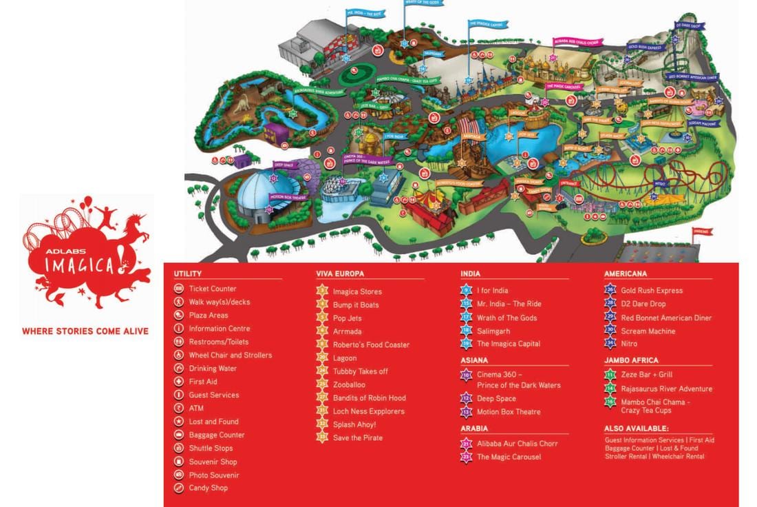 வரைபடம் Imagica மும்பை வரைபடம்