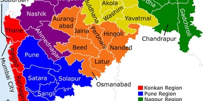 வரைபடம் மகாராஷ்டிரா மும்பை