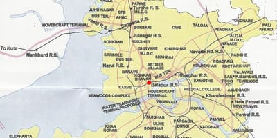 வரைபடம் நவி மும்பை நகரம்